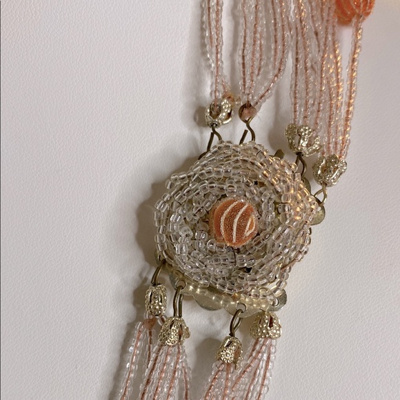 Elegant Multi-Strand Beaded Necklace - Picture 5 of 7